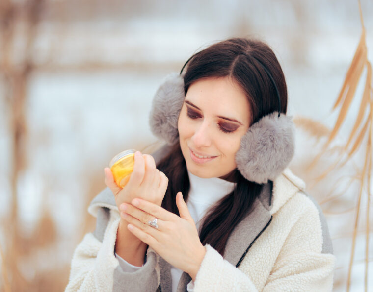 dry skin in winters