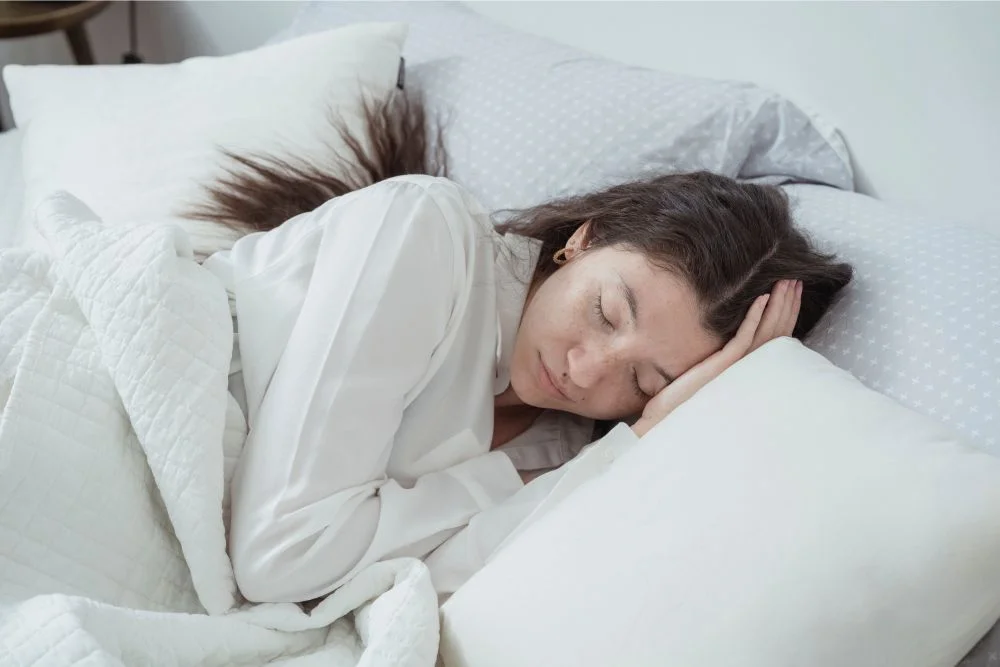 sleeping with clip in extensions