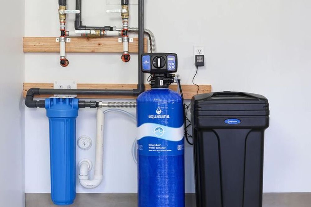 Install water softener