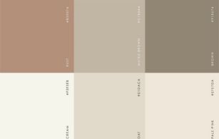 Earthy and Neutral Tones