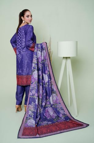 Printed floral and geometric patterns