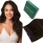 offers a smooth and natural look to short hair