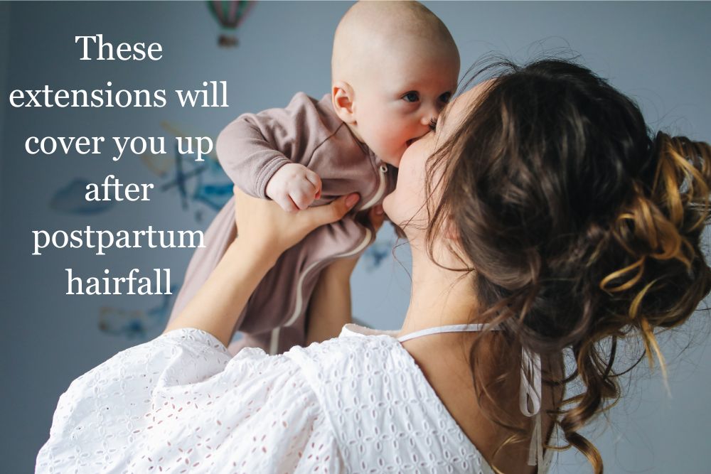 Top 7 Extensions for Postpartum Hair Loss