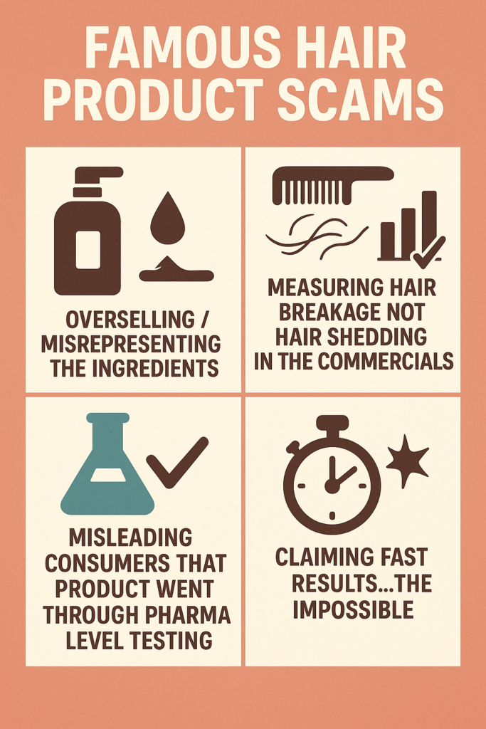 Examples of Popular “Ingredient Scams” in Hair Care