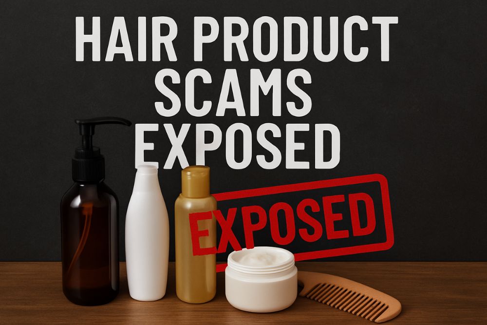 Hair products scams exposed manufacturing secrets marketing myths