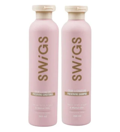 SWIGS Human & Synthetic Wig Shampoos & Conditioner Set
