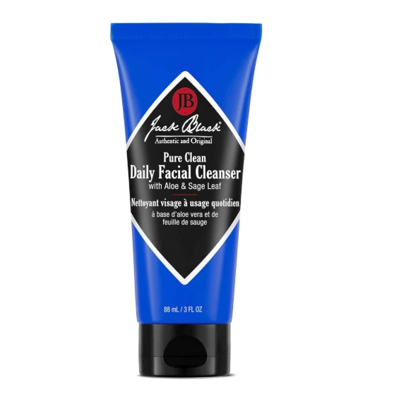 Black Pure clean daily facial cleanser