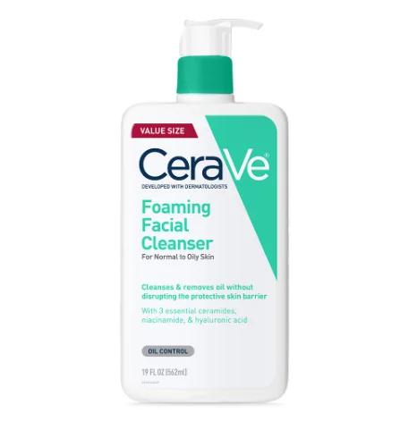 CeraVe foaming face cleanser