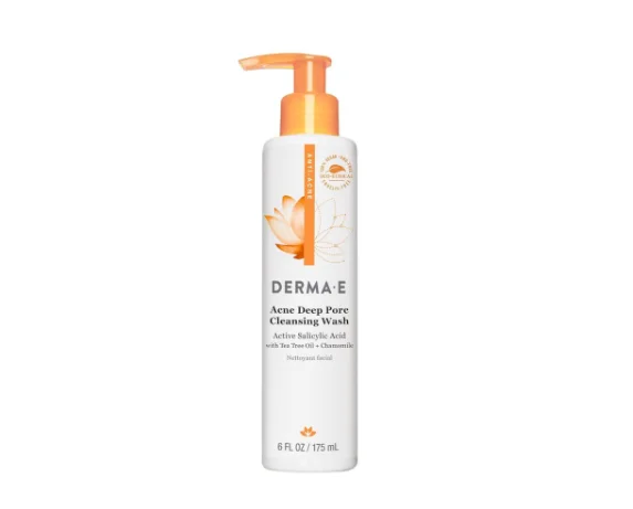 E acne deep pore cleansing wash