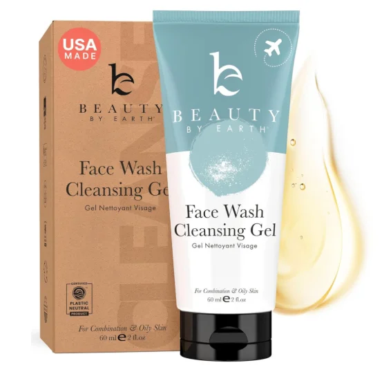 Sensitive combination skin face wash