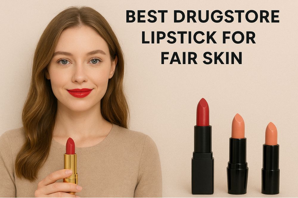 Best drugstore lipstick for fair skin