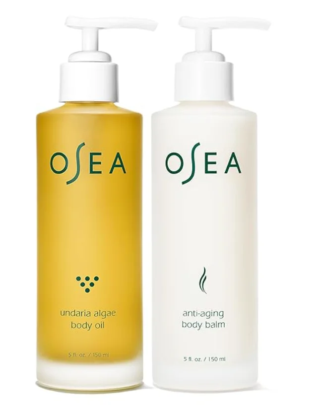 body lotion with seaweed extracts, botanical oils, and antioxidants