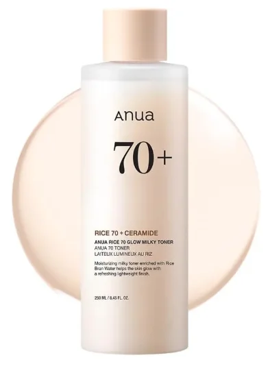 ANUA Rice 70 Glow Milky Toner