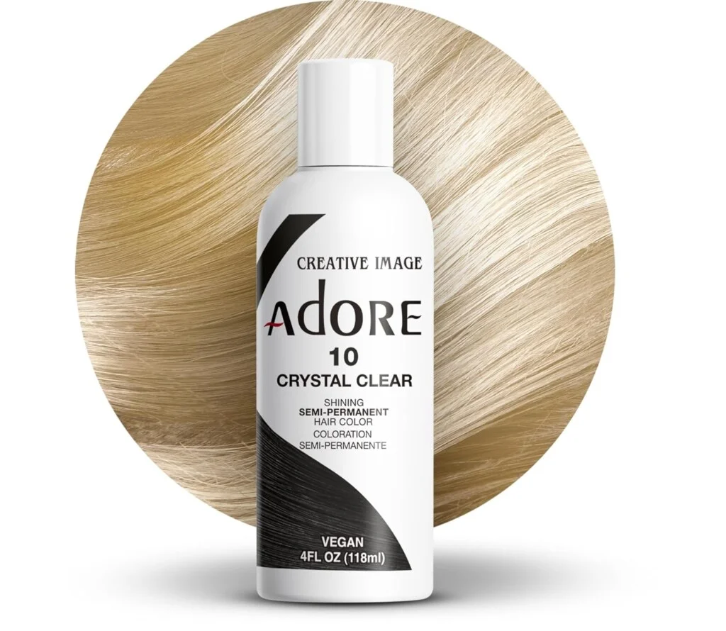 crystal clear hair color