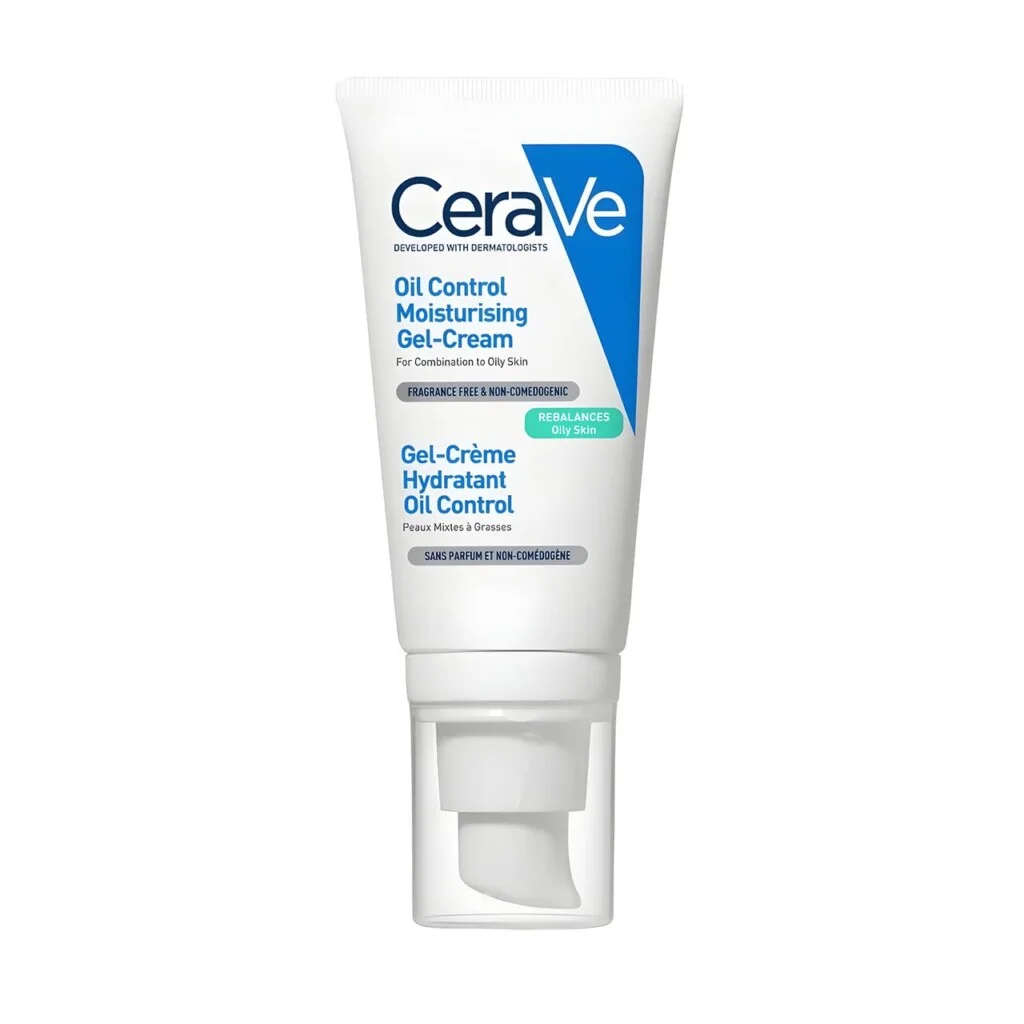 mosturizer for oily skin nfused with niacinamide and ceramides for skin skin tightening focus