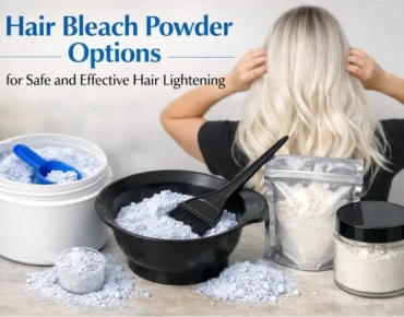 safe hair bleach options for hair